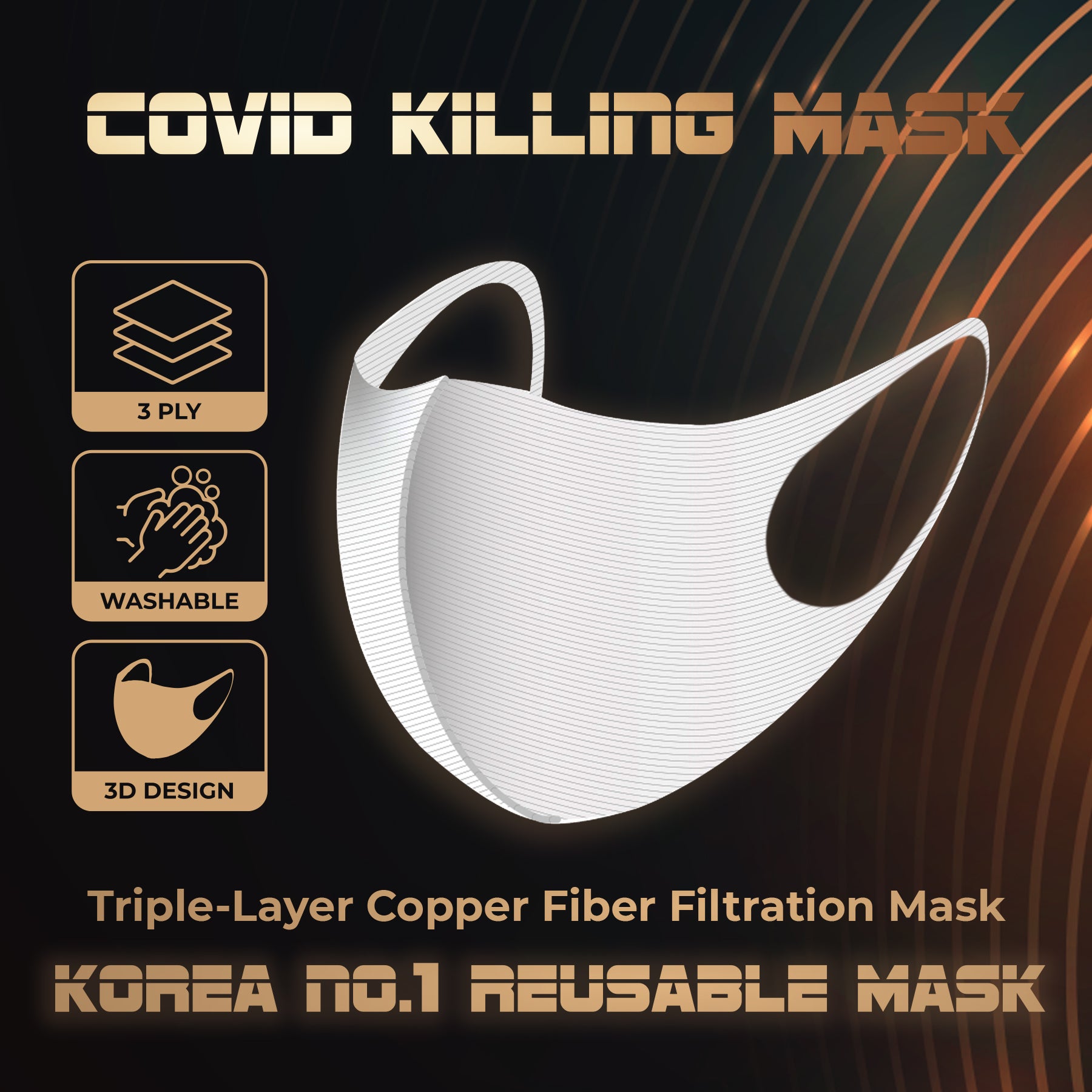 REUSABLE MASK (L SIZE)